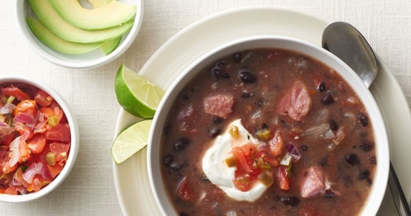 Slow-Cooker Cuban Black Bean Soup
