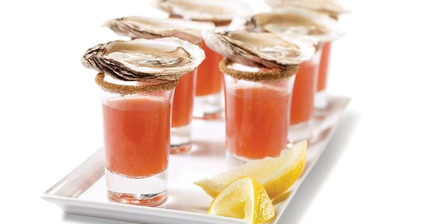 Oyster cocktails