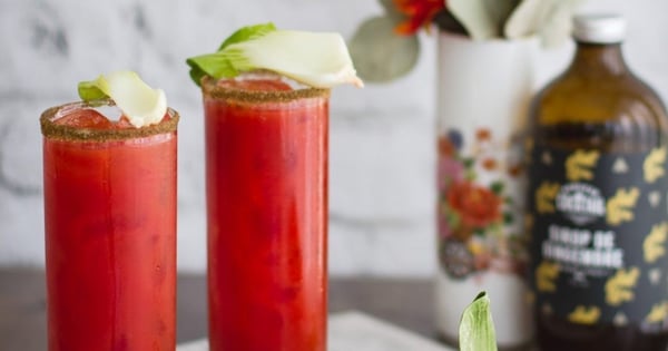 Virgin Caesar Asian-Style by Monsieur Cocktail