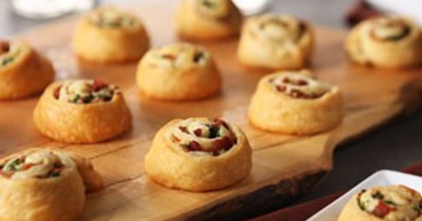 Bacon-Onion Pinwheels