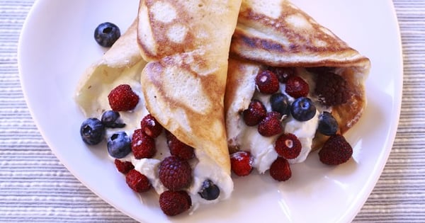 Cinnamon Brown Sugar Crêpes