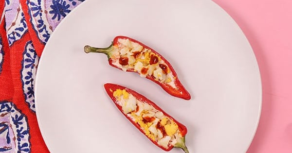 Spicy Devilled Egg Bites