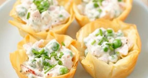 Creamy Crab Tartlets