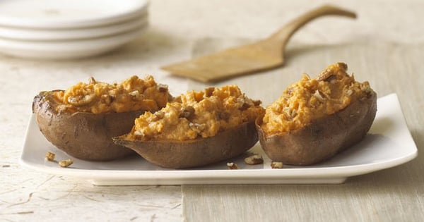Twice-Baked Sweet Potatoes
