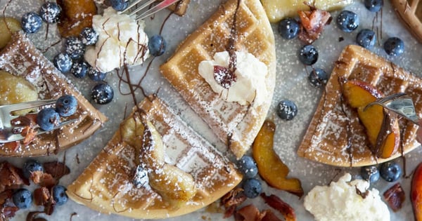 Sweet and Salty Waffles