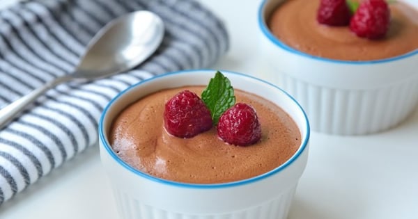 Aquafaba Chocolate Mousse
