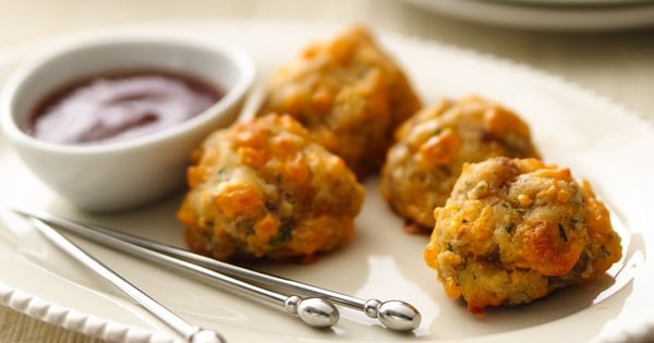 Gluten-Free Sausage Cheese Balls