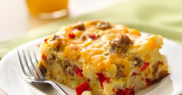 Gluten-Free Impossibly Easy Breakfast Bake