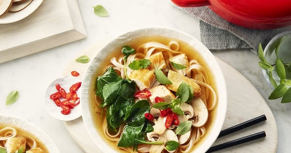 Easy Thai Chicken Noodle Soup