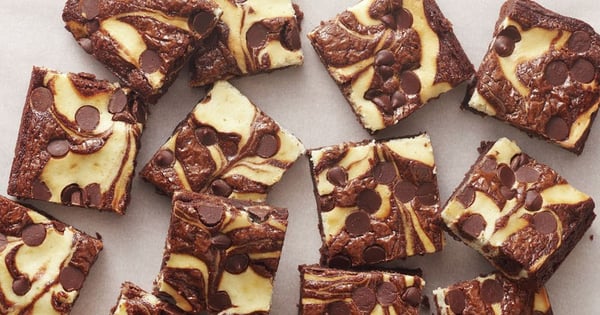 Cream Cheese Swirl Brownies