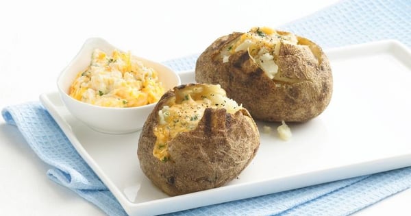 Cheesy Grilled Potatoes