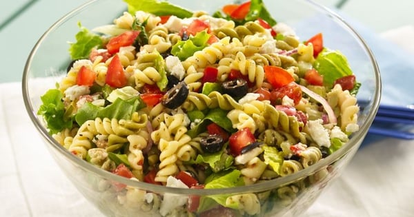 Greek Tossed Pasta Salad