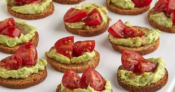Mini Avocado Toasts