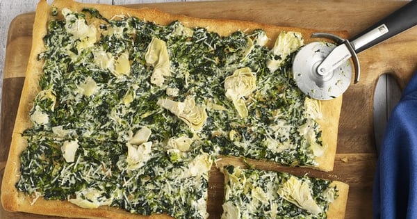 Spinach Dip Flatbread