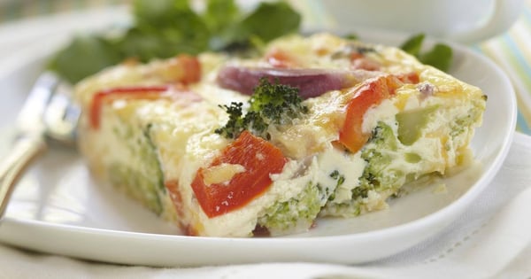 Baked Vegetable Omelet