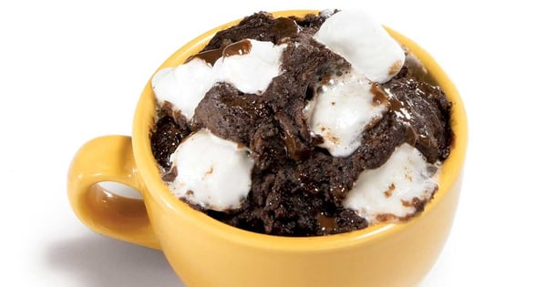 Brownie in a mug