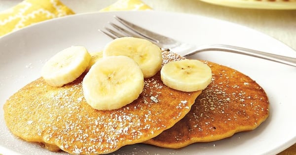 Peanut Butter Banana Pancakes