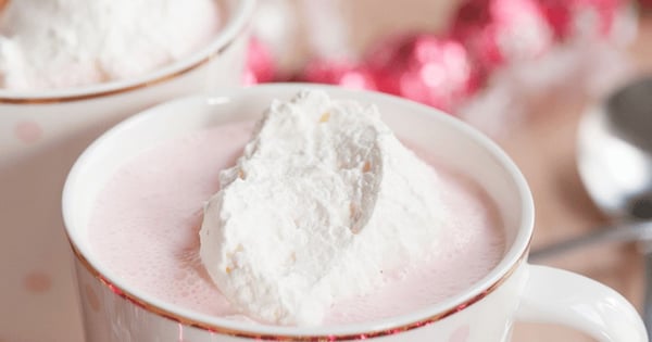 Strawberries & Cream Hot Cocoa