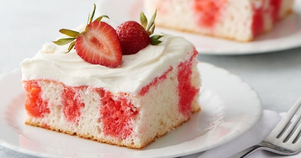 Strawberry Poke Cake