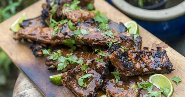 Grilled Chili-Lime Spareribs