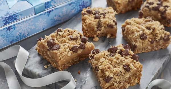 Chocolate Peanut Butter Oat Bars