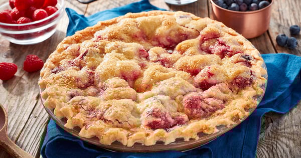 Gluten Free* Triple Berry Pie