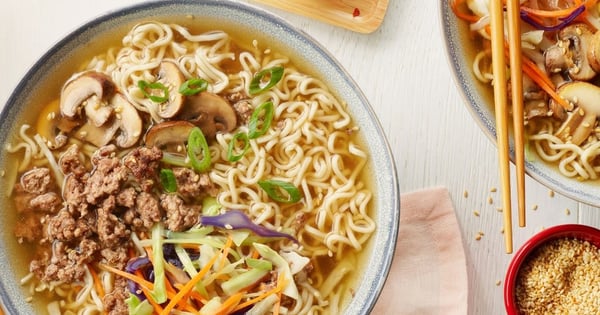 Quick Beef Ramyum (Korean Ramen)