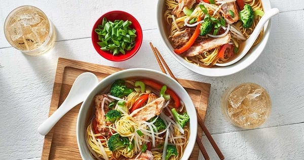 Pork Chow Mein Soup