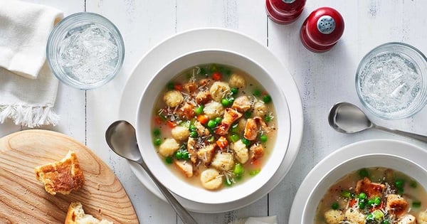 Easy Chicken and Gnocchi Soup