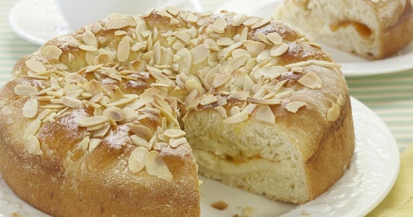 Apricot Cheese Coffee Cake