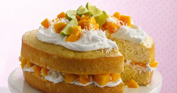 Mango Layer Cake