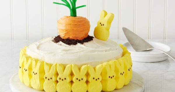 Carrot Top PEEPS® Bunny Cake