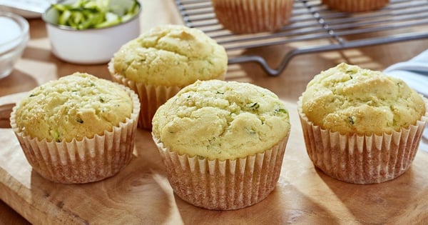 Zesty Zucchini Muffins*