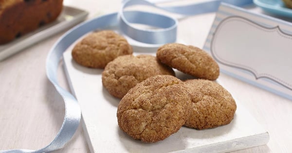 Gluten Free* Banana Snickerdoodles