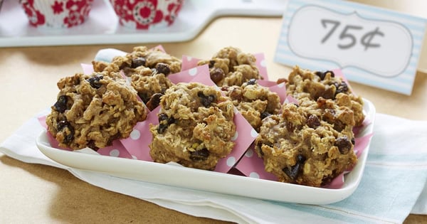 Applesauce Oatmeal Cookies