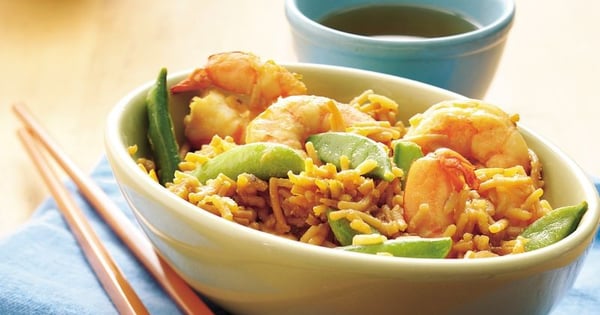 Citrus Shrimp and Rice