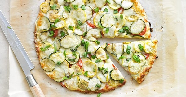 Summer Squash Pizza