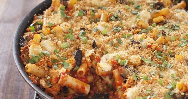 Eggplant Parmesan Skillet