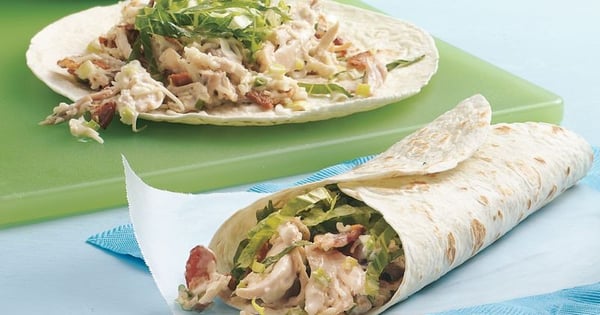 Chicken-Bacon-Ranch Wraps