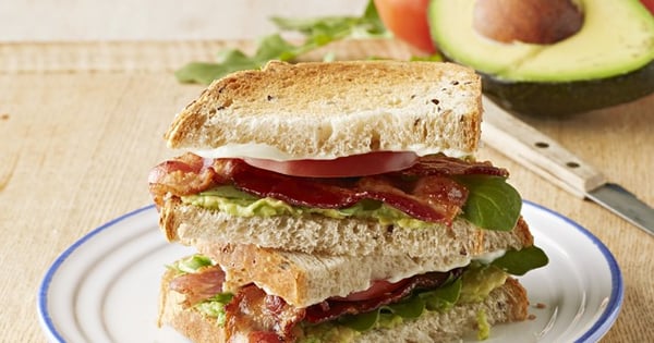 Bacon, Avocado & Tomato Sandwich