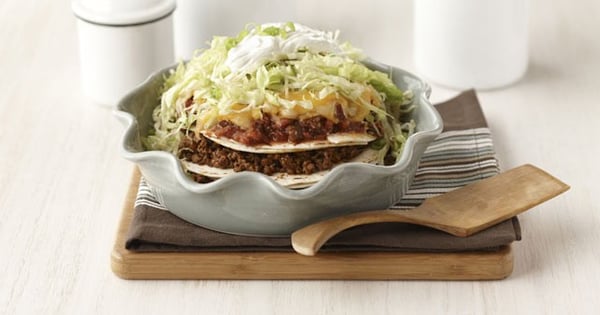 Easy Layered Taco Pie