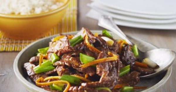 Beef with Orange Peel