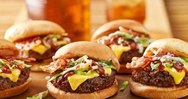 Mini Southern-Style BBQ Burgers
