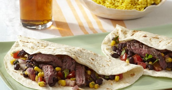 Grilled Steak Fajitas