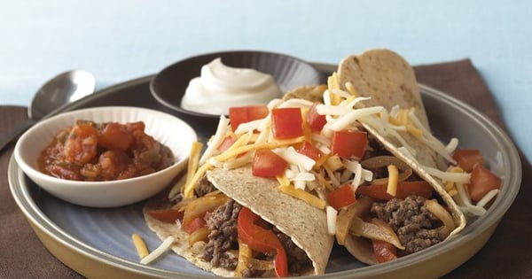 BBQ Beef Soft Tacos