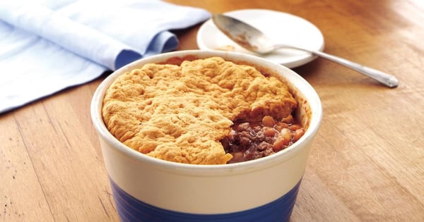 Beef and Bean Pot Pie