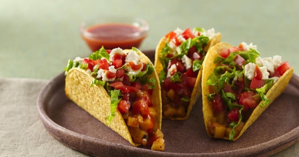 Mexican Potato Tacos