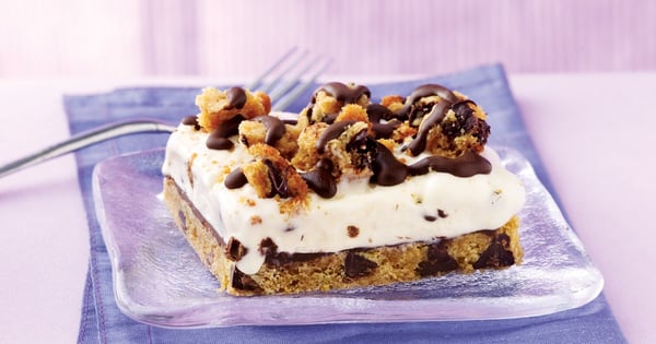 Giant Cookie with Ice Cream