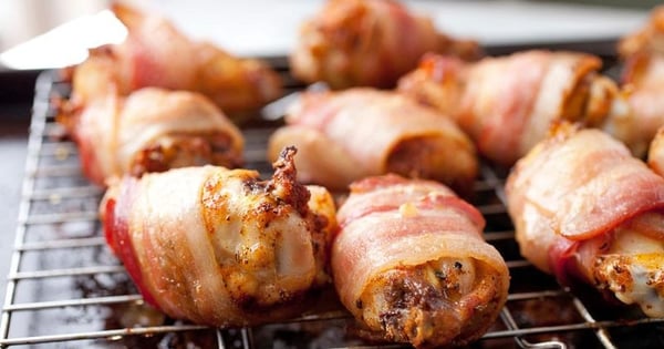 Bacon-Wrapped Chicken Wings