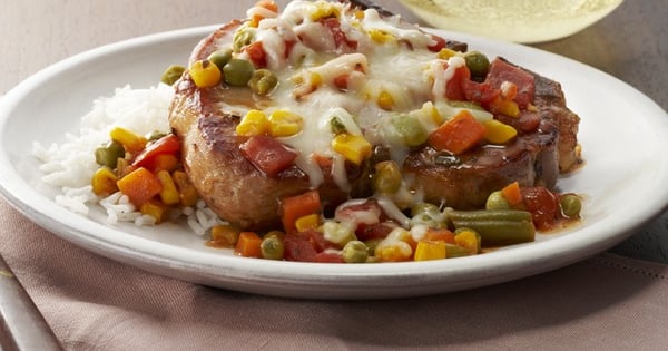 Saucy Italian-Style Pork Chops